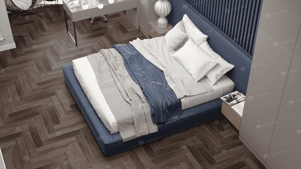 Виниловый ламинат "Alpine Floor" Parquet Light Дуб Фафнир (600*125*4 мм) — купить в Ростове-на-Дону