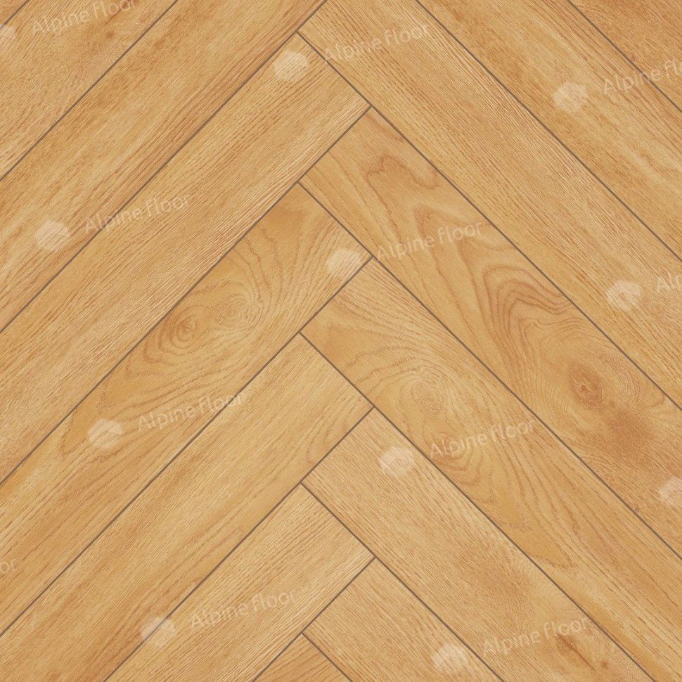 Ламинат "Alpine Floor" Herringbone 12 Дуб Пьемонт (600*100*12 мм) — купить в Ростове-на-Дону