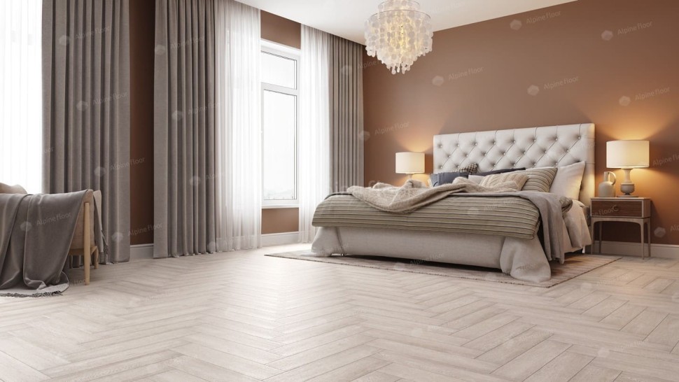 Виниловая плитка "Alpine Floor" Parquet LVT Голубой Лес (590*118*2,5 мм) — купить в Ростове-на-Дону