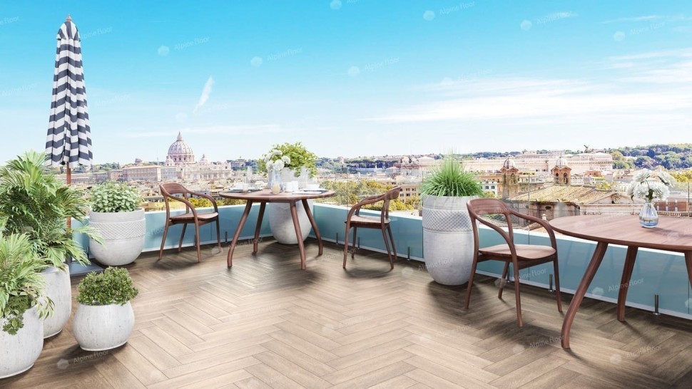 Виниловая плитка "Alpine Floor" Parquet LVT Макадамия (590*118*2,5 мм) — купить в Ростове-на-Дону