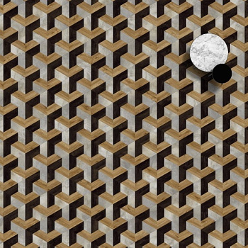 Виниловая плитка Mesh 288 (453*196*2,5 мм) — фото и характеристики