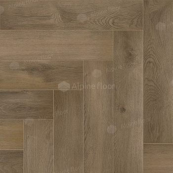 Виниловая плитка "Alpine Floor" Parquet LVT Дуб Насыщенный (590*118*2,5 мм) — фото и характеристики